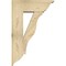 Ekena Millwork Funston Traditional Rough Sawn Bracket w/ Offset Brace, Douglas Fir, 8"W x 22"D x 34"H BKT0806X22X34FST01RDF - alternate 3